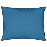 Kissenhülle Vicky 70x90 cm Jersey Blau + Reißverschluss - Blau, KONVENTIONELL, Textil (70/90cm) - Ele
