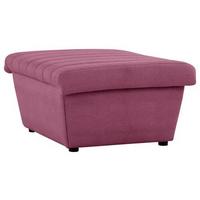 Hocker Looks Viii - Weinrot/Schwarz, Design, Textil (90/43/105cm) - LOOKS by W.Joop