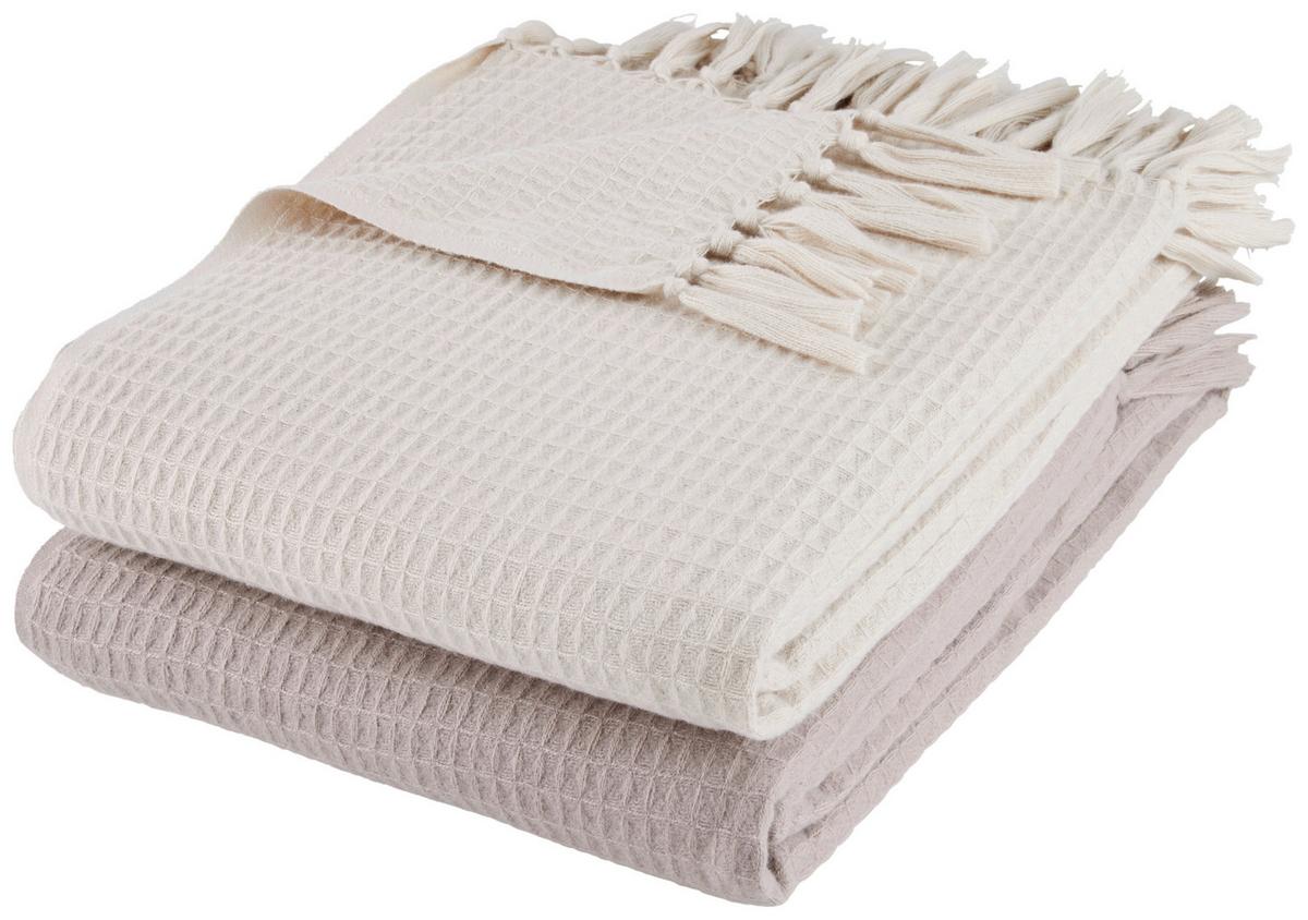 Deka Susa, 140/180cm, krémová - krémová, Moderní, textil (140/180cm) - Modern Living
