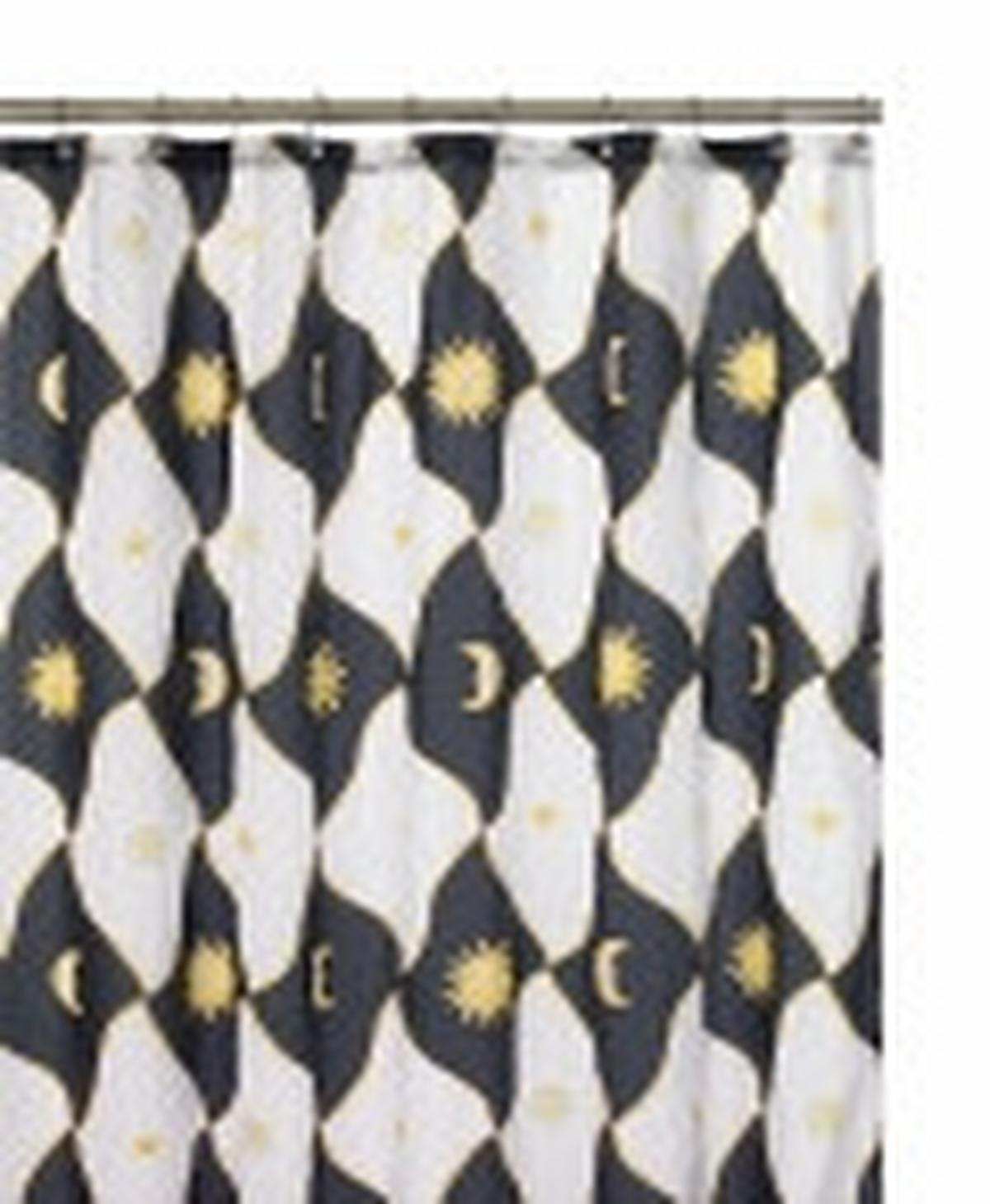 Duschvorhang Carola 180x200 Cm Blickdicht - Multicolor, KONVENTIONELL, Textil (180/200cm) - Ondega