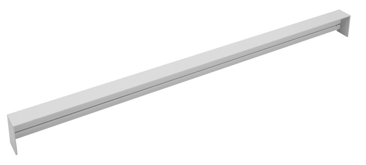 Karniese 2-läufig 160 Cm Holz Weiß Kürzbar - Weiß, KONVENTIONELL, Holz (160cm) - Ondega