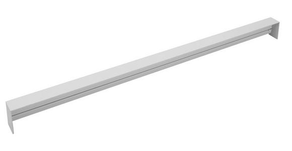 Karniese 2-Läufig 160 cm Holz Weiß Kürzbar - Weiß, KONVENTIONELL, Holz (160cm) - Ondega