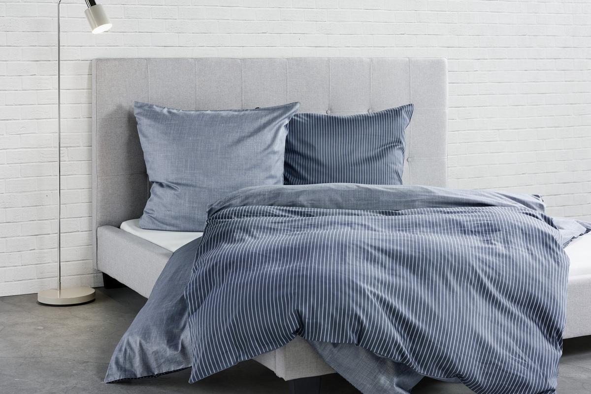 OBOJSTRANNÁ POSTEĽNÁ BIELIZEŇ ZEITGEIST - sivá/antracitová, Modern, textil (135/200cm) - Ibena