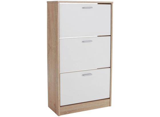 Schuhschrank Da13 - Eichefarben, MODERN, Holzwerkstoff (58/107/18cm) Schuhschrank Da13 - Eichefarben, MODERN, Holzwerkstoff (58/107/18cm)
