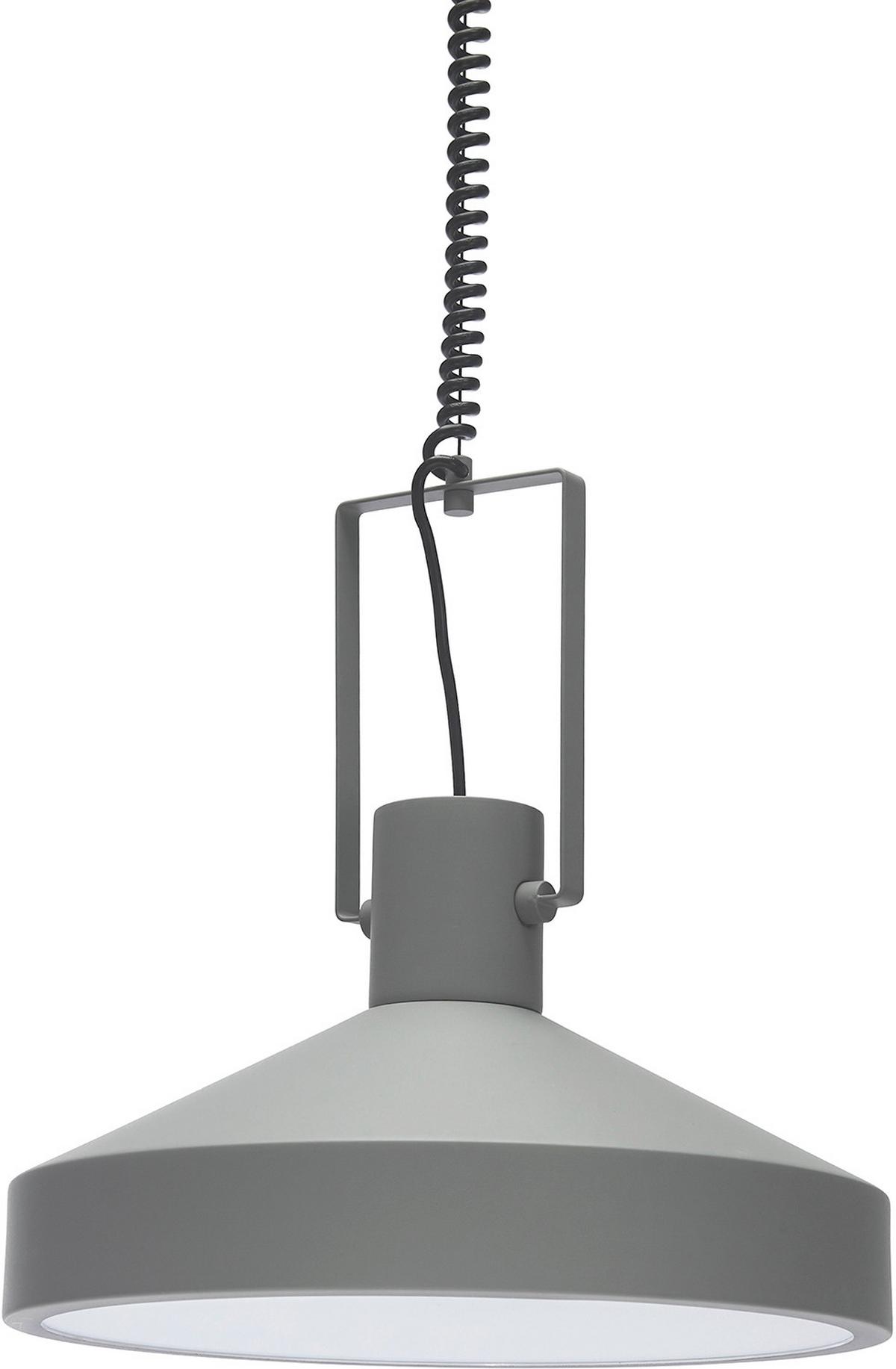 Hängeleuchte 1914018 Jojo - Grau, KONVENTIONELL, Metall (40/26/40cm)