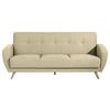 3-sitzer-sofa Jerry Beige - Beige/Naturfarben, Design, Textil (208/85/82cm) - Max Winzer