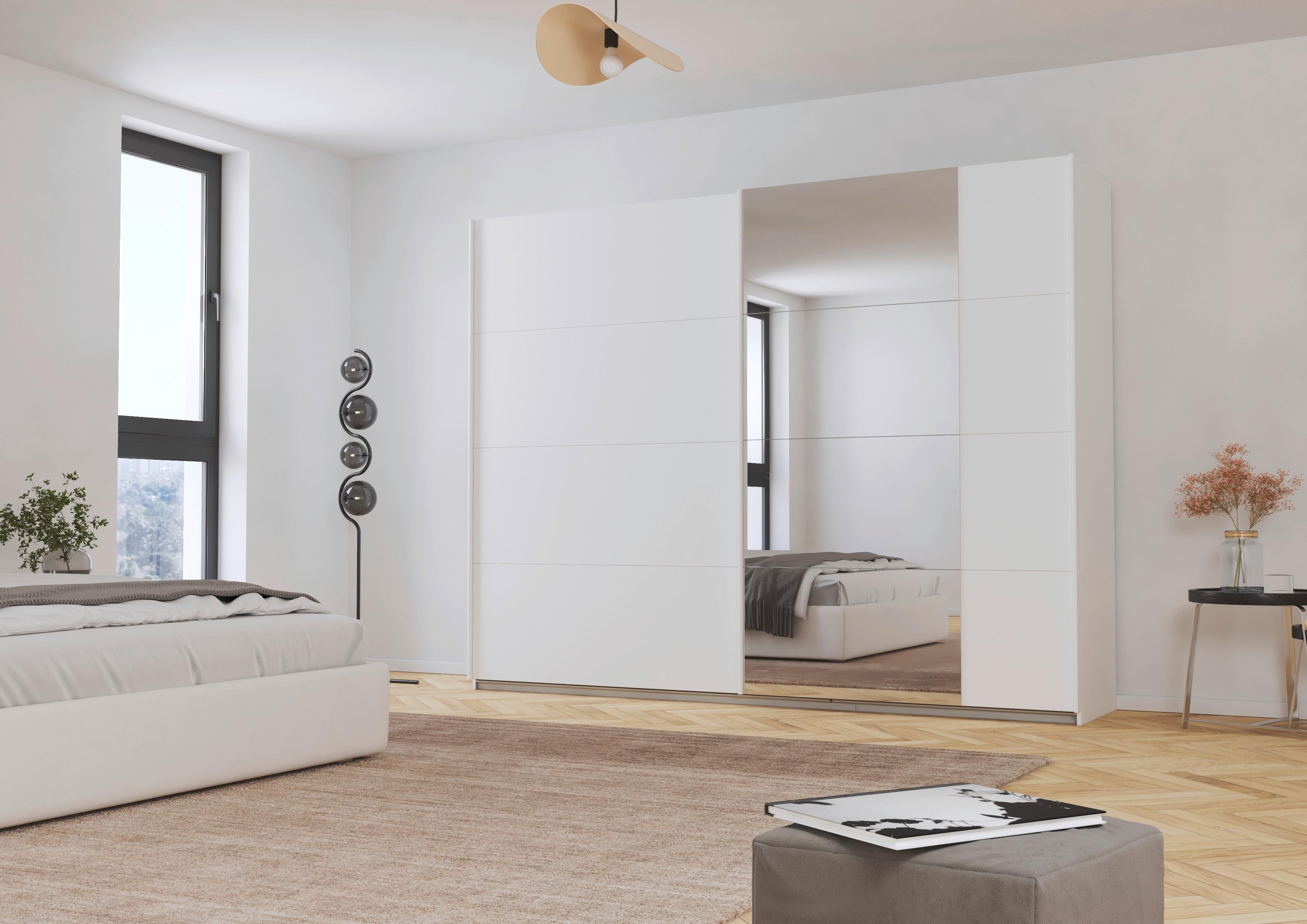 Schwebetürenschrank Scala Weiß B: 271 Cm - Weiß, MODERN, Holzwerkstoff (271/210/57cm) - Rauch Möbel