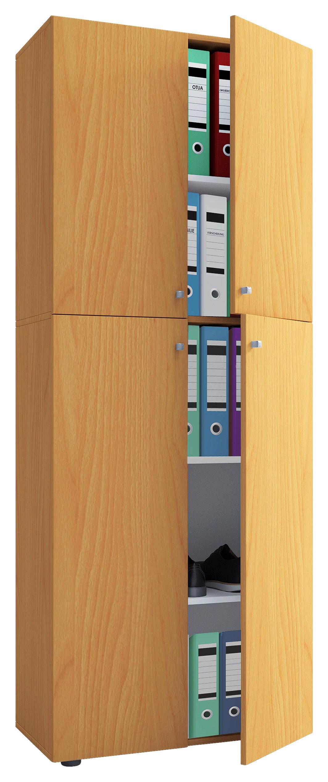 Aktenschrank Lona Buche Dekor B 70cm