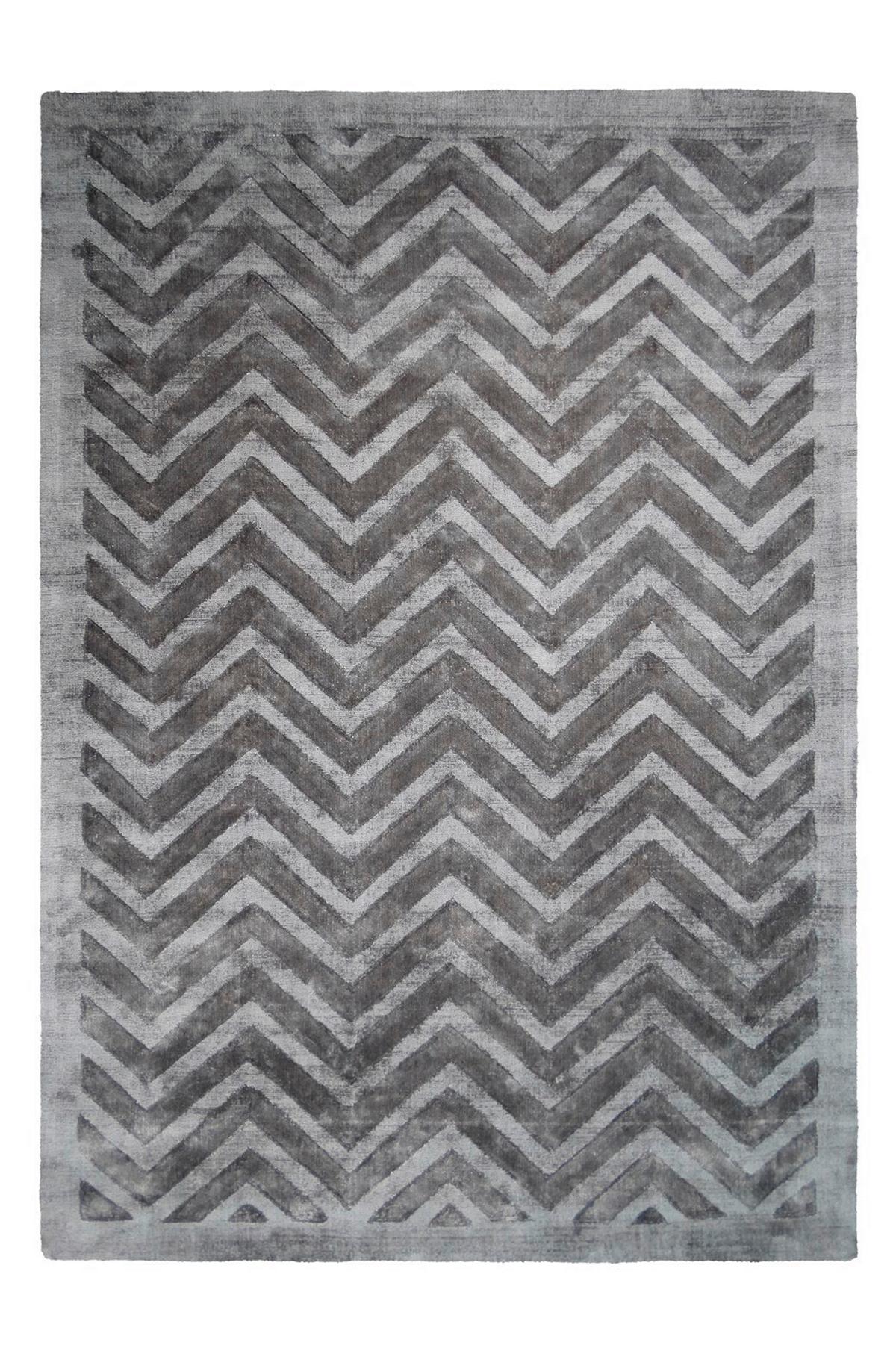 Flachwebteppich Anthrazit, Grau, ca. 160x230cm - Anthrazit/Grau, Basics, Textil (160/230cm) - Kayoom