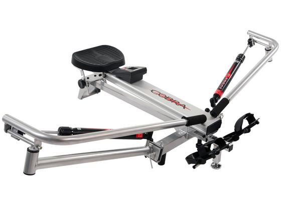 Rudergerät Cobra - Silberfarben/Schwarz, MODERN, Kunststoff/Metall (166/50/150cm) - Hammer