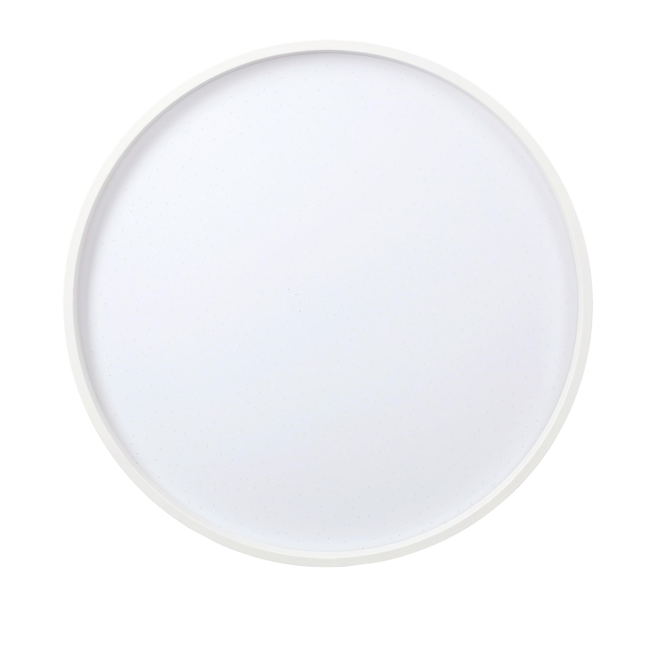 Led-deckenleuchte 13-11282 Texas - Weiß, KONVENTIONELL, Kunststoff/Metall (29/29/6cm)