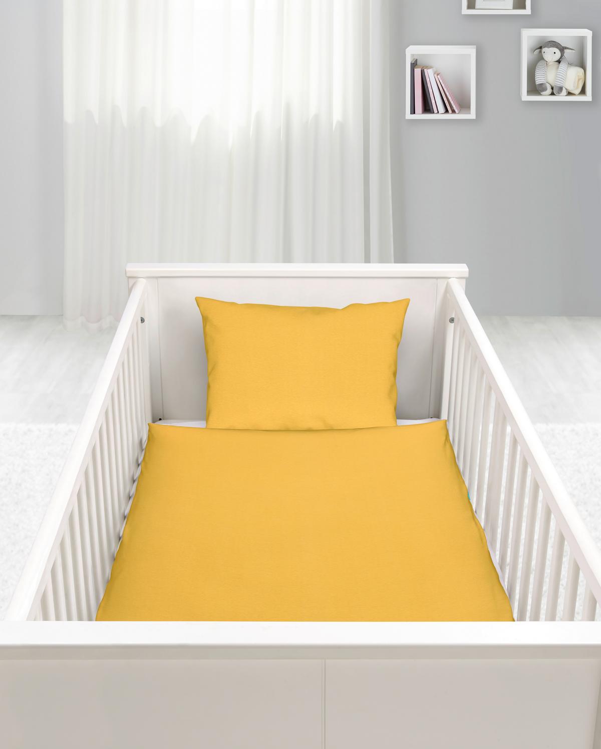 DĚTSKÉ POVLEČENÍ Toni, 100/135cm, žlutá - žlutá, Moderní, textil (100/135cm) - Modern Living