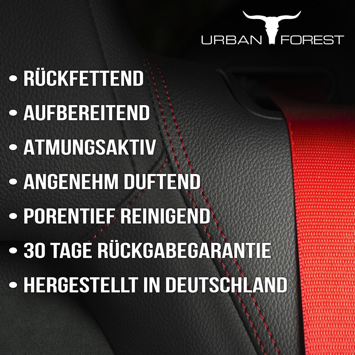 Lederpflege Premium Leder Seife - Basics, Kunststoff (500ml) - Urban Forest