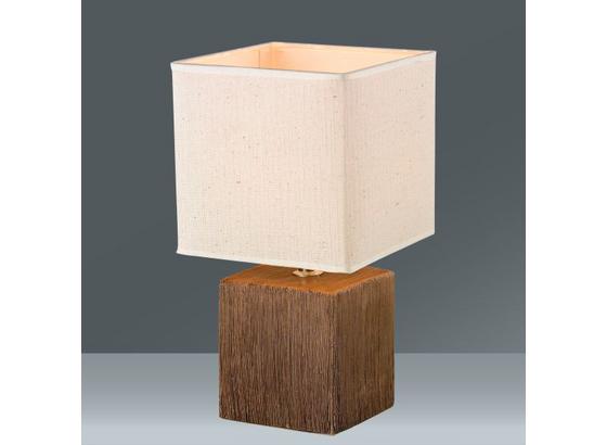 Stolová Lampa Wanda - tmavohnedá/béžová, textil/keramika (15,5/28cm) - Mömax modern living Stolová Lampa Wanda - tmavohnedá/béžová, textil/keramika (15,5/28cm) - Mömax modern living