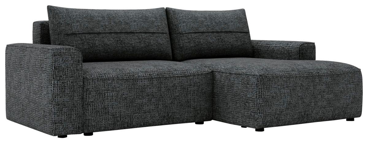 Lullo Anthrazit S: 233x144 Cm - Anthrazit/Schwarz, Design, Textil (233/144cm) - Livetastic