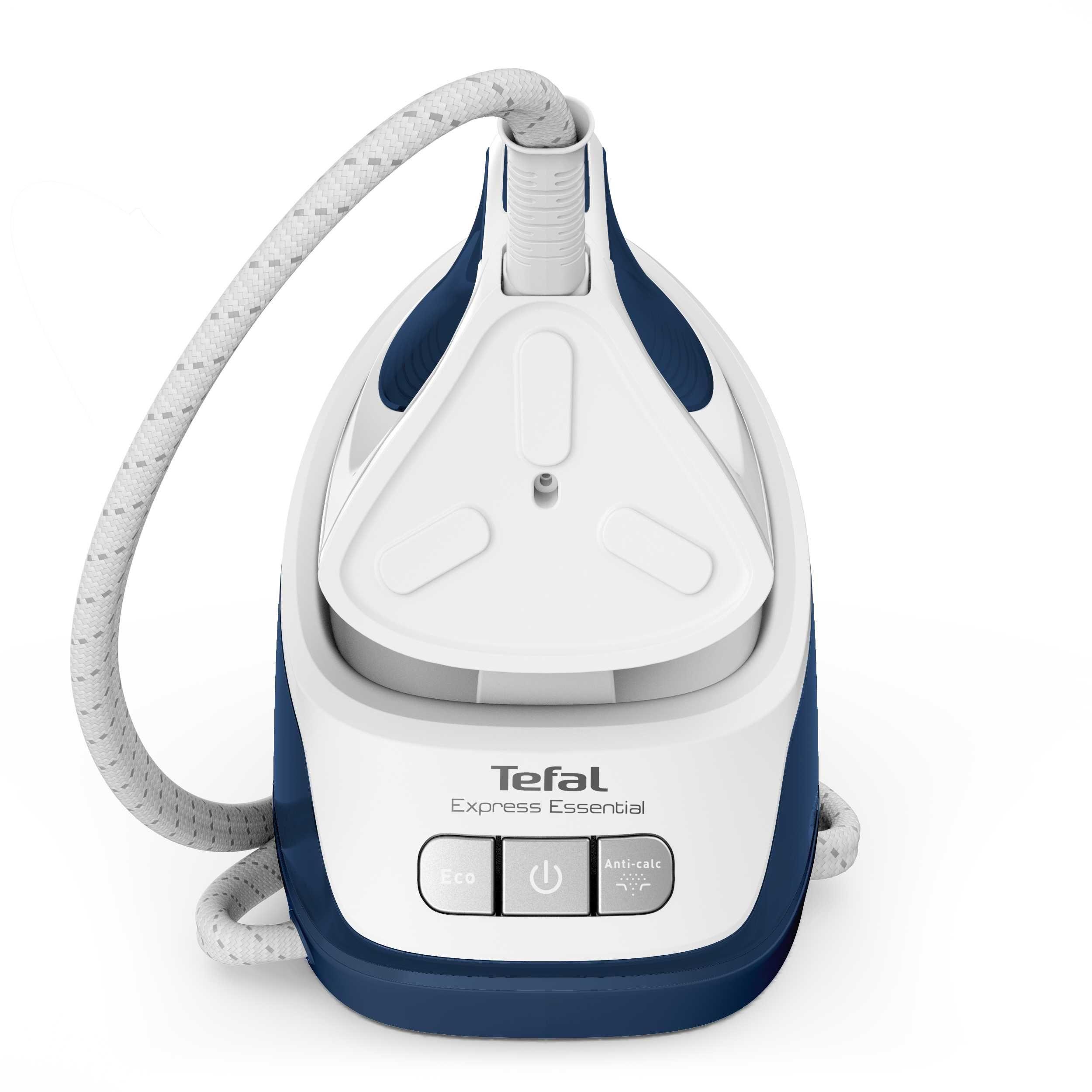 Dampfbügelstation Sv6116 Blau/weiß 120 G/min - Blau/Weiß, KONVENTIONELL, Keramik/Kunststoff (21,2/29,2/39cm) - Tefal