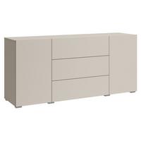 Sideboard 150cm Berlin 150 Kaschmir - Kaschmir/Grau, Design, Holzwerkstoff (150/68/38,5cm) - P & B