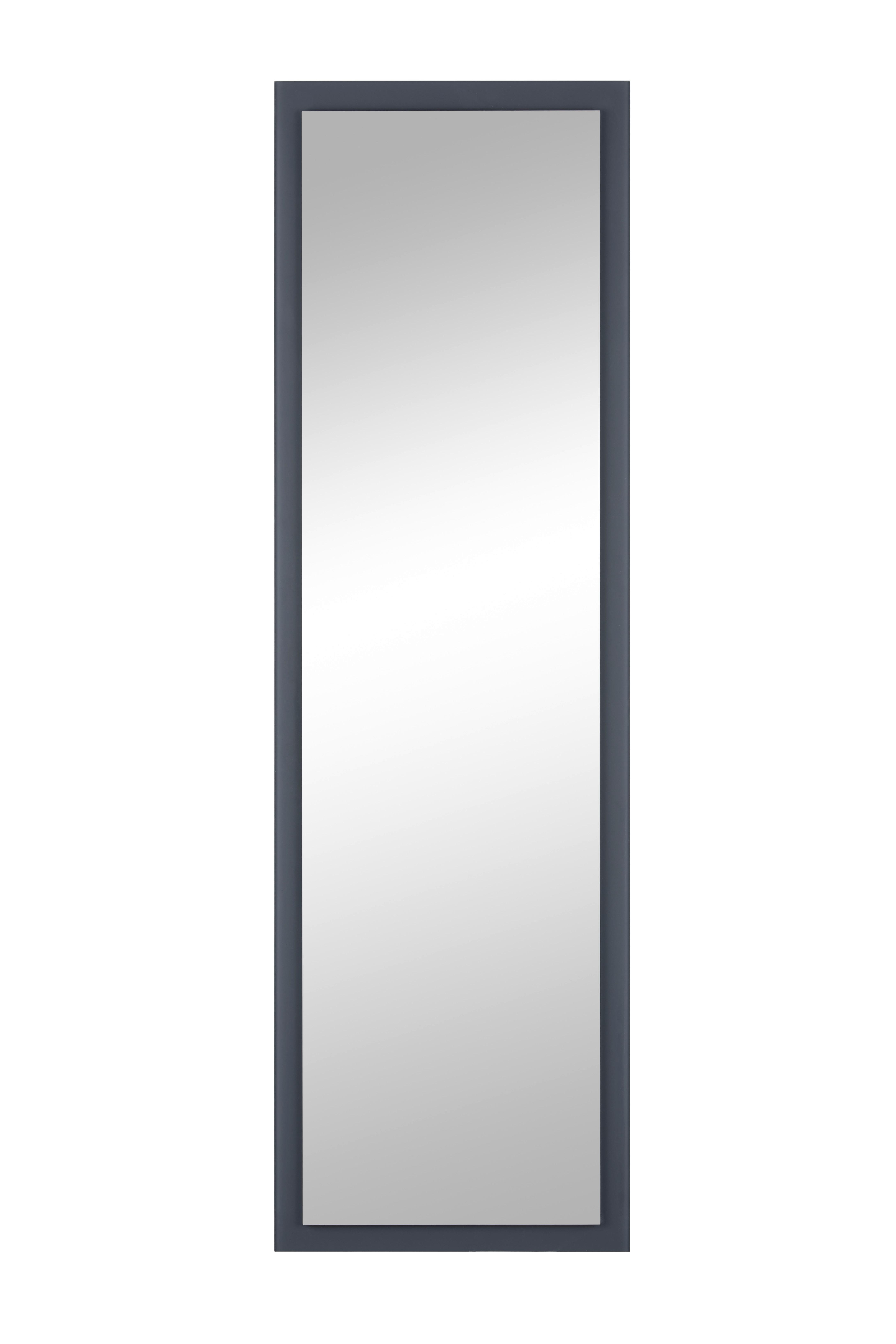 Wandspiegel Laco 14 Anthrazit BxH: 118x36 cm - Anthrazit, MODERN, Glas (118/36cm)