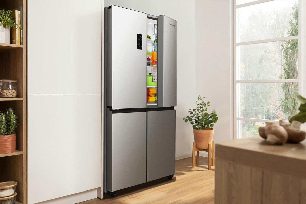 Multi-Door Nrm819e61x - Inox No Frost Plus, Fast Freeze - Basics (79,4/190/65cm) - Gorenje