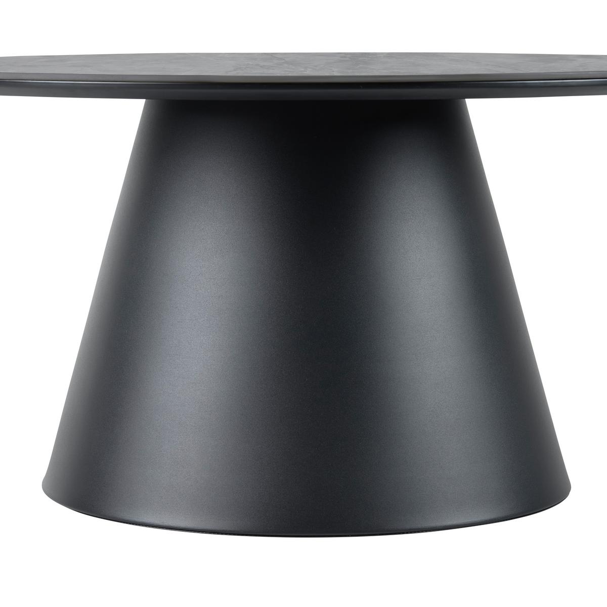 KONFERENČNÝ STOLÍK AXEL - čierna/sivá, Design, kov/kompozitné drevo (80/40/80cm) - Mömax