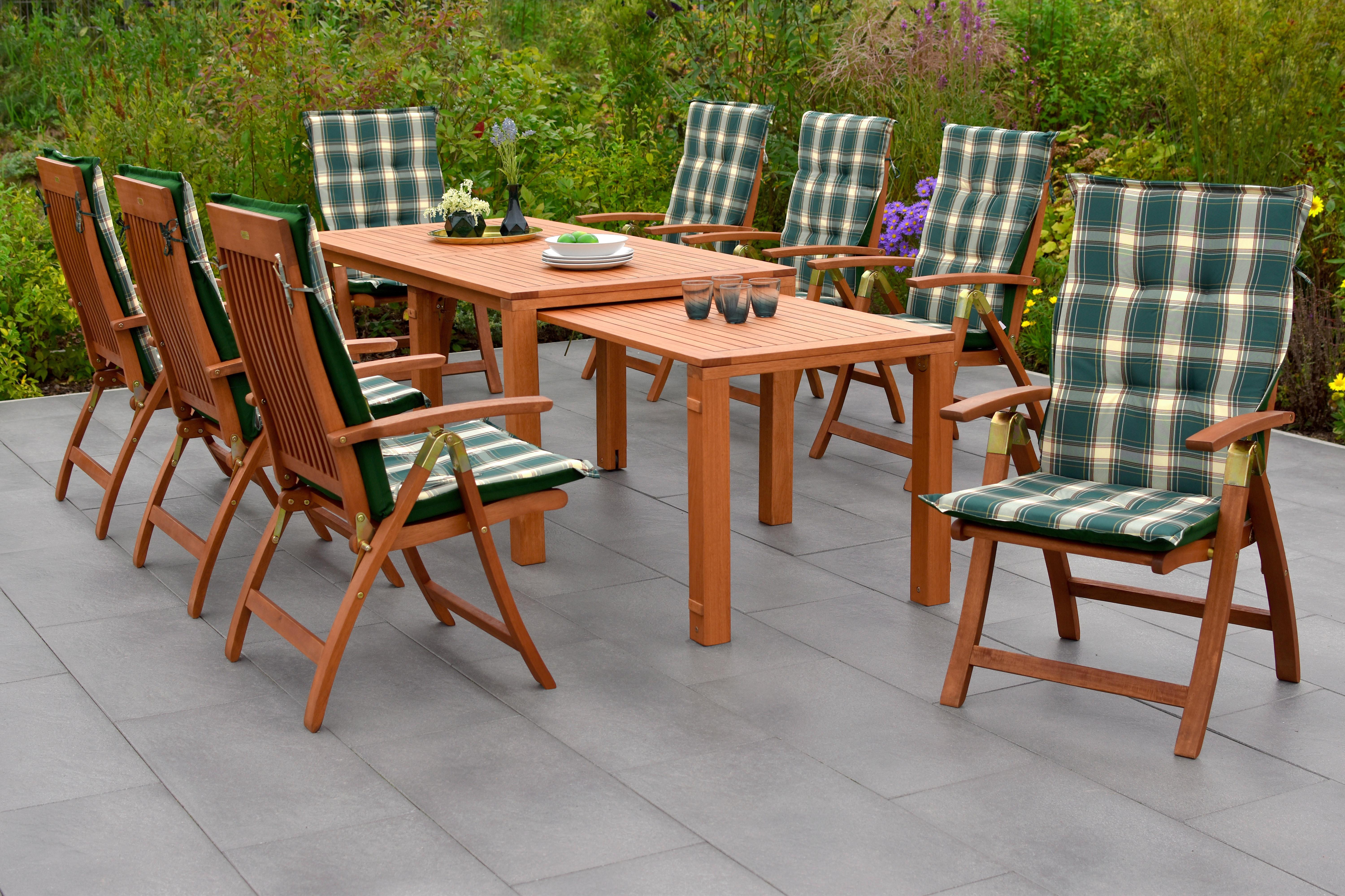 Gartenmöbel Set 18-Tlg Comodoro Holz