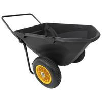 Gartenkarre Schubkarre Cub Cart - Schwarz, Basics, Kunststoff (71/74/127cm)