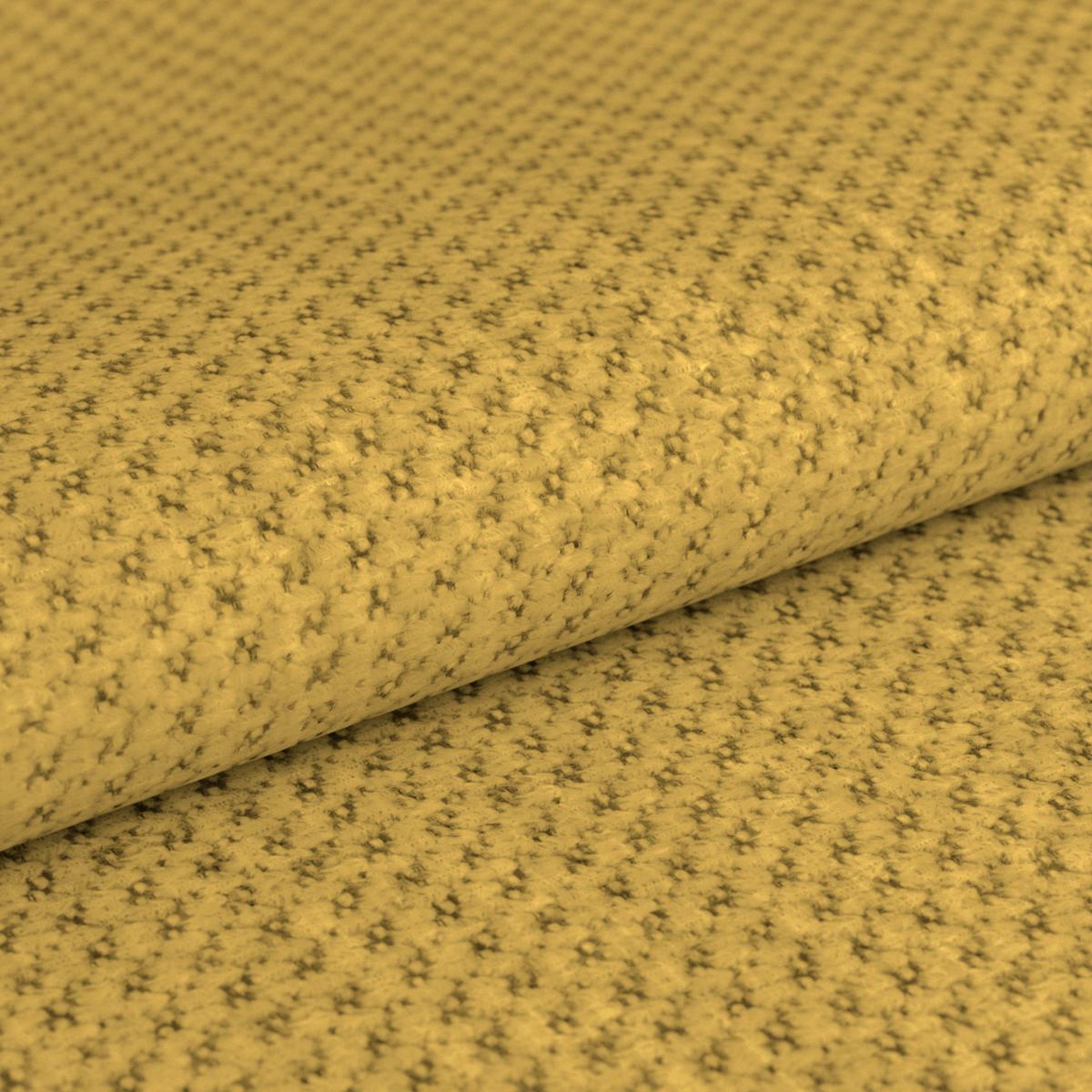 Ecksofa Fargo S Senffarben, B: 168cm - Senfgelb/Schwarz, Trend, Textil (168/285cm)