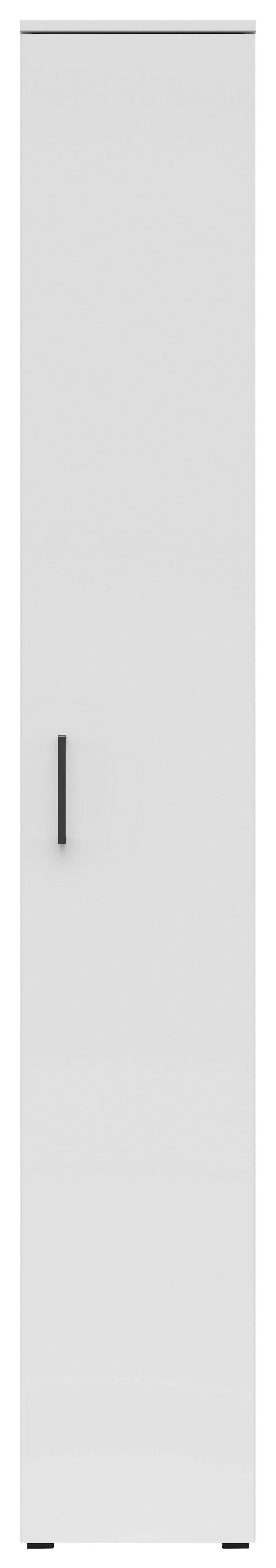 Skriňa Cabinet š: 30cm - čierna/biela, Modern, kompozitné drevo/plast (30/195/40cm)