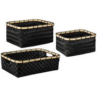 Tárolódoboz Luke - natúr színű/fekete, Konventionell, műanyag (19/26/13cm) - James Wood