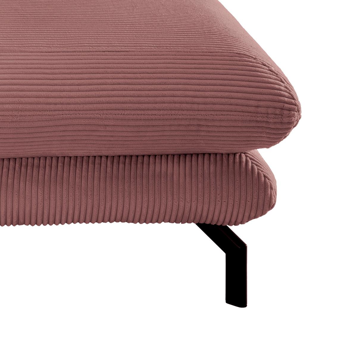 Polstersessel mit Armlehnen Lava Stoffbezug Rot - Rot/Schwarz, MODERN, Textil (111/101/167cm) - Livetastic