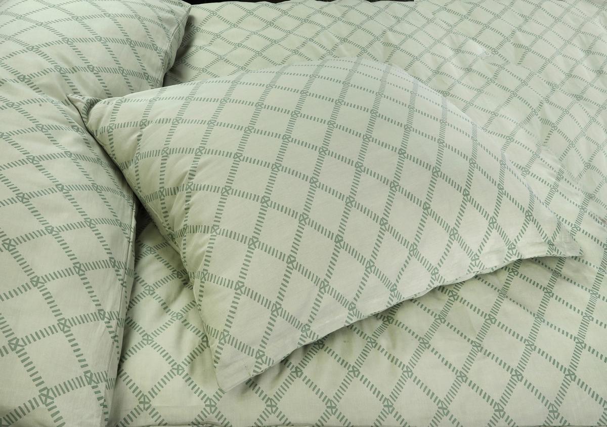 BETTWÄSCHE ANASTASIA - Salbeigrün, MODERN, Textil - Luca Bessoni