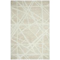 Teppich Verona Cutloop Beige Weiß - Beige/Weiß, Basics, Textil (190/290cm)