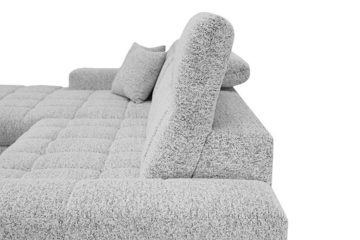 Sedačka SANTORINI, levá, šedá - Moderní (193/291cm) - Premium Living