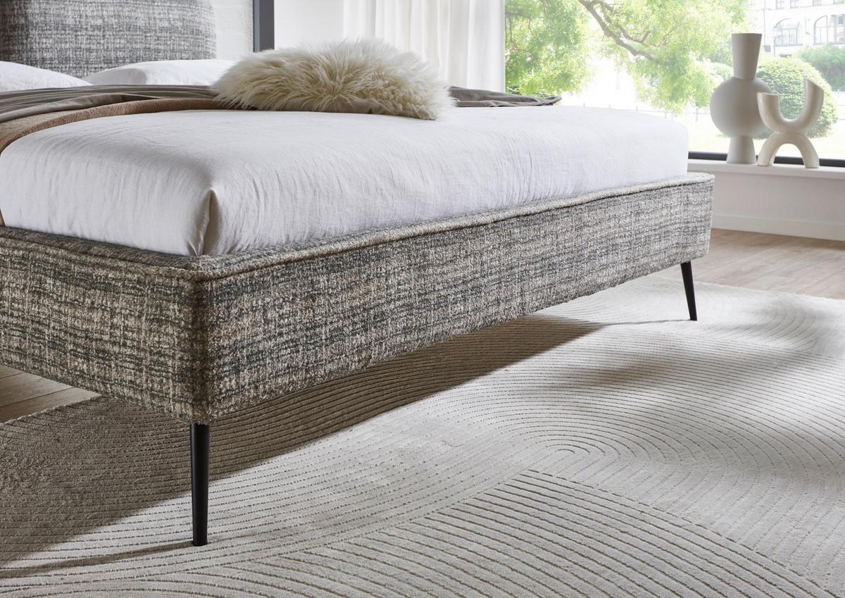 Polsterbett Infinity Liberty Grün 180x200cm - Schwarz/Grün, MODERN, Textil (180/200cm) - Livetastic