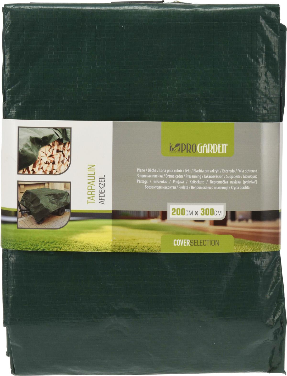 Takarófólia Kb. 200/300cm - zöld, Basics, műanyag (200/300cm)