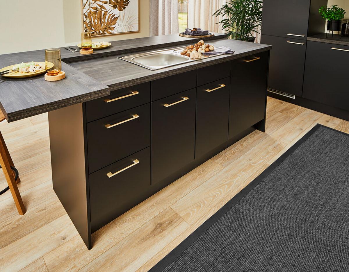 Einbauküchen Pn 210 Frei Planbar Modernes Design - Holzwerkstoff - Pino