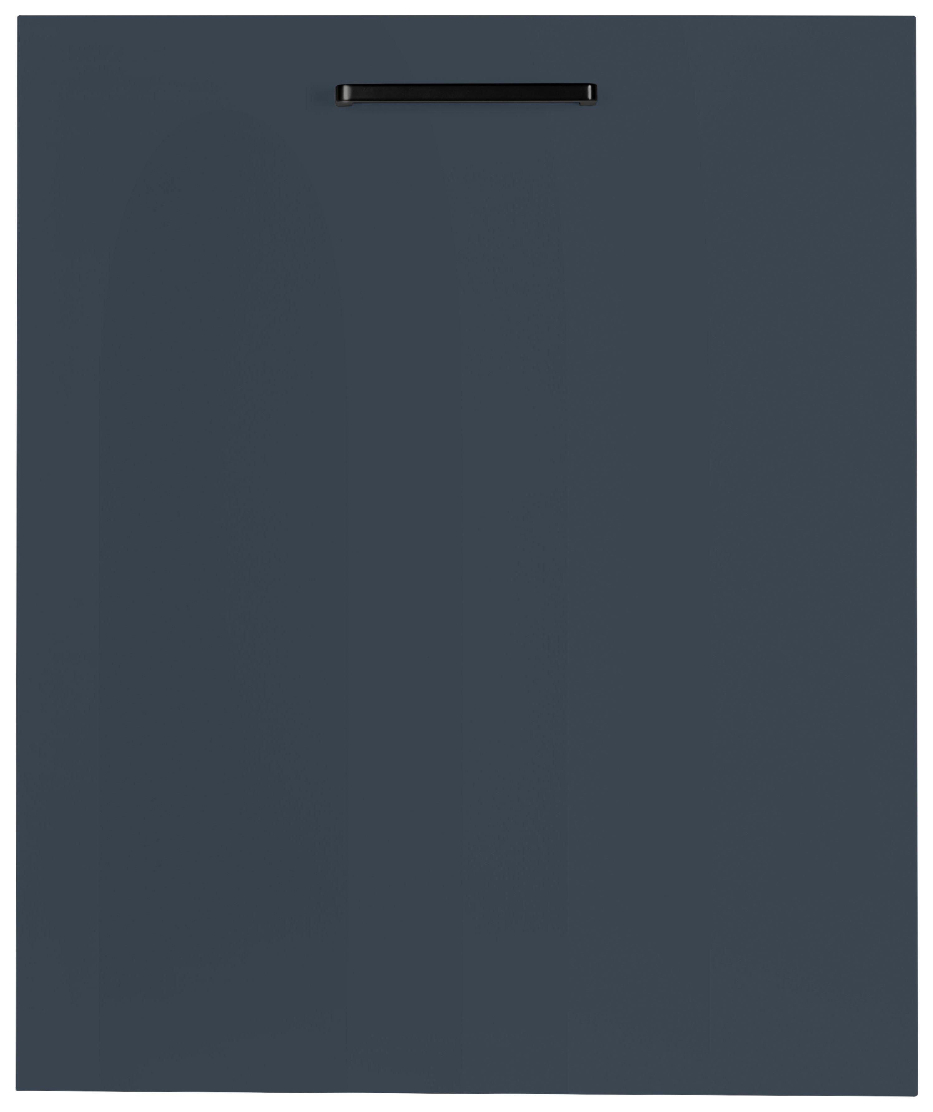 Geschirrspülerfront Easytouch - Blau, MODERN, Holzwerkstoff (60/72/1,9cm) - Nobilia
