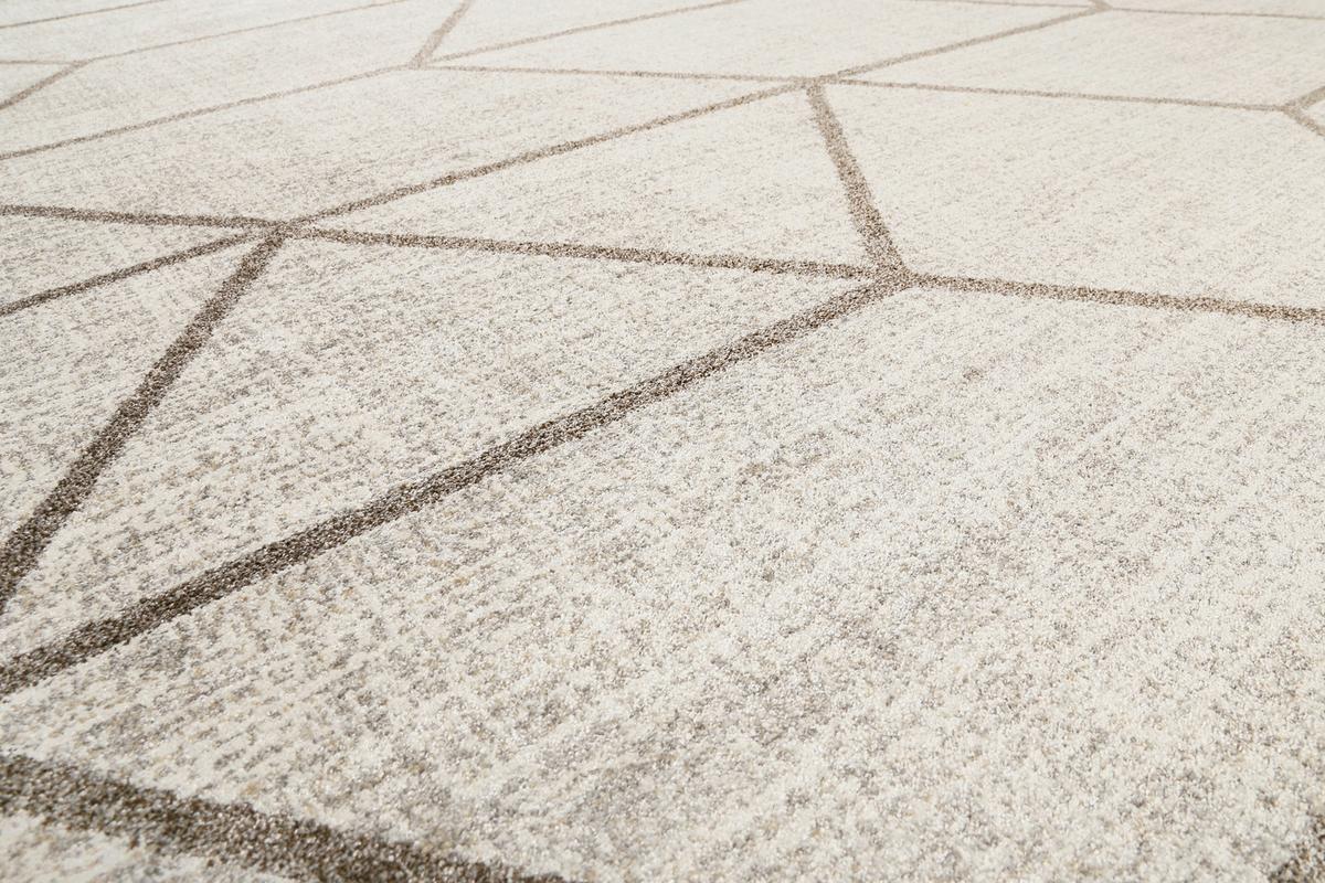 Webteppich Bossa Lounge Taupe/Beige 200x290 cm - Taupe/Beige, Design, Textil (200/290cm) - WECON HOME