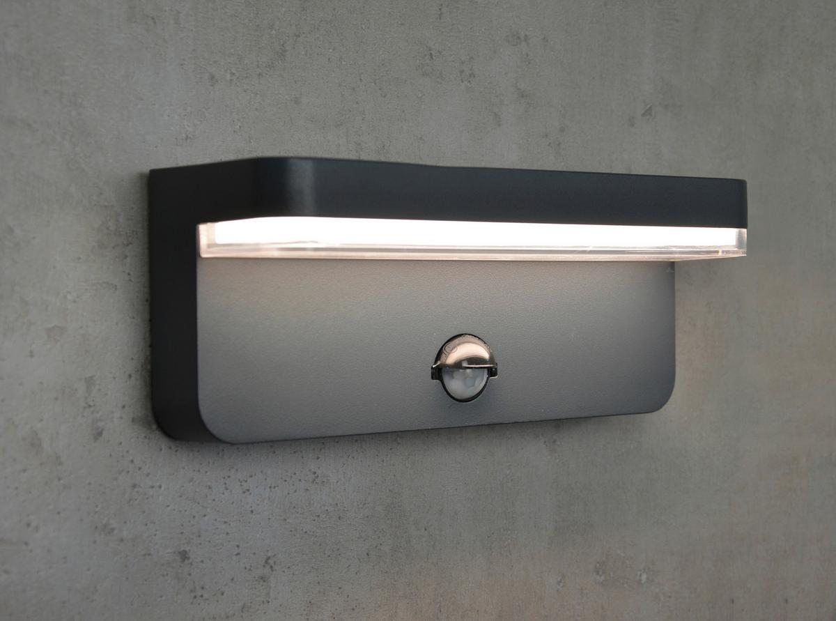 Außenwandleuchte 2526509061696 Ridos - Anthrazit, Design, Metall (22/9,3/8cm)