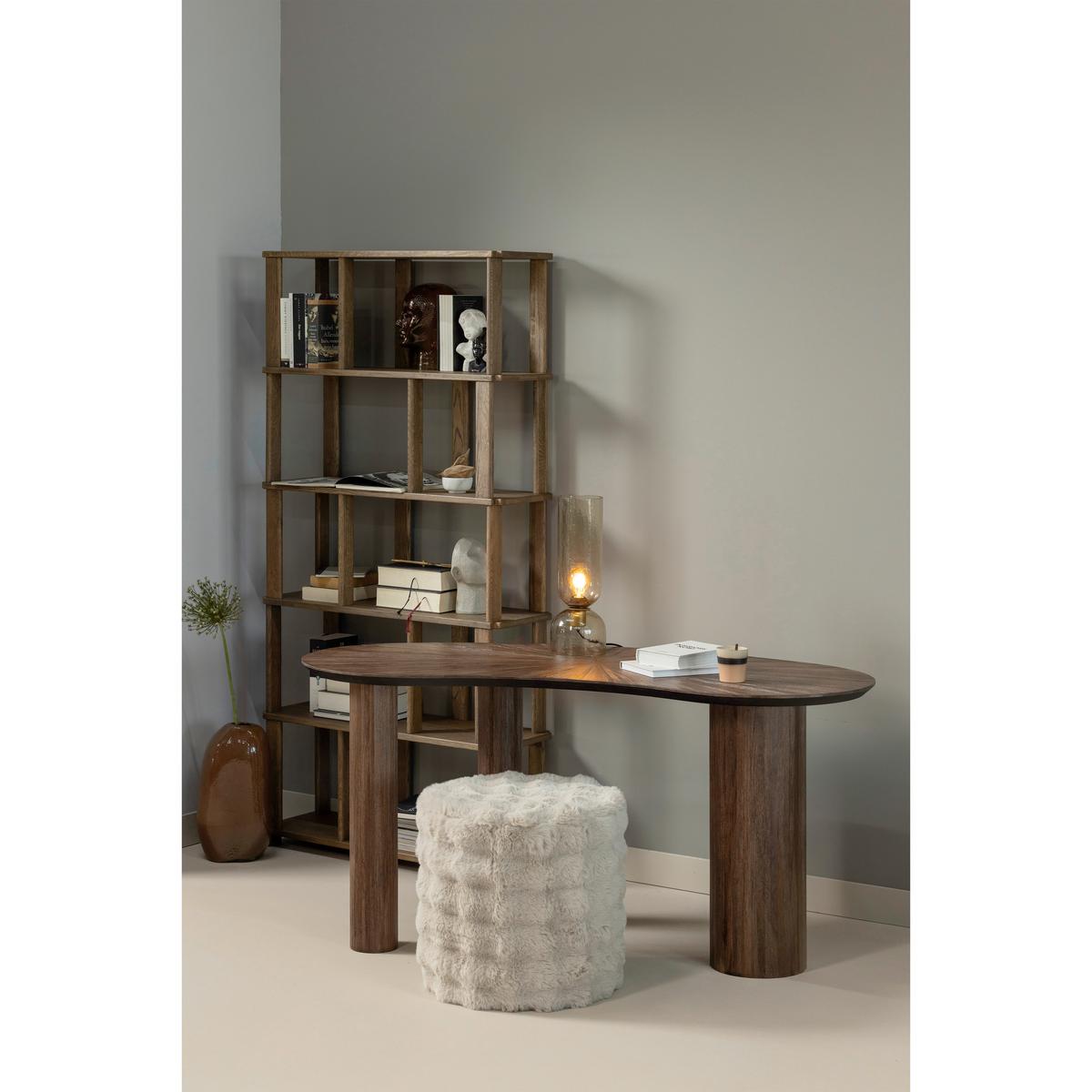 Hocker Olven Naturfarben B: 46cm - Naturfarben, Design, Textil (46/46/46cm) - Livetastic