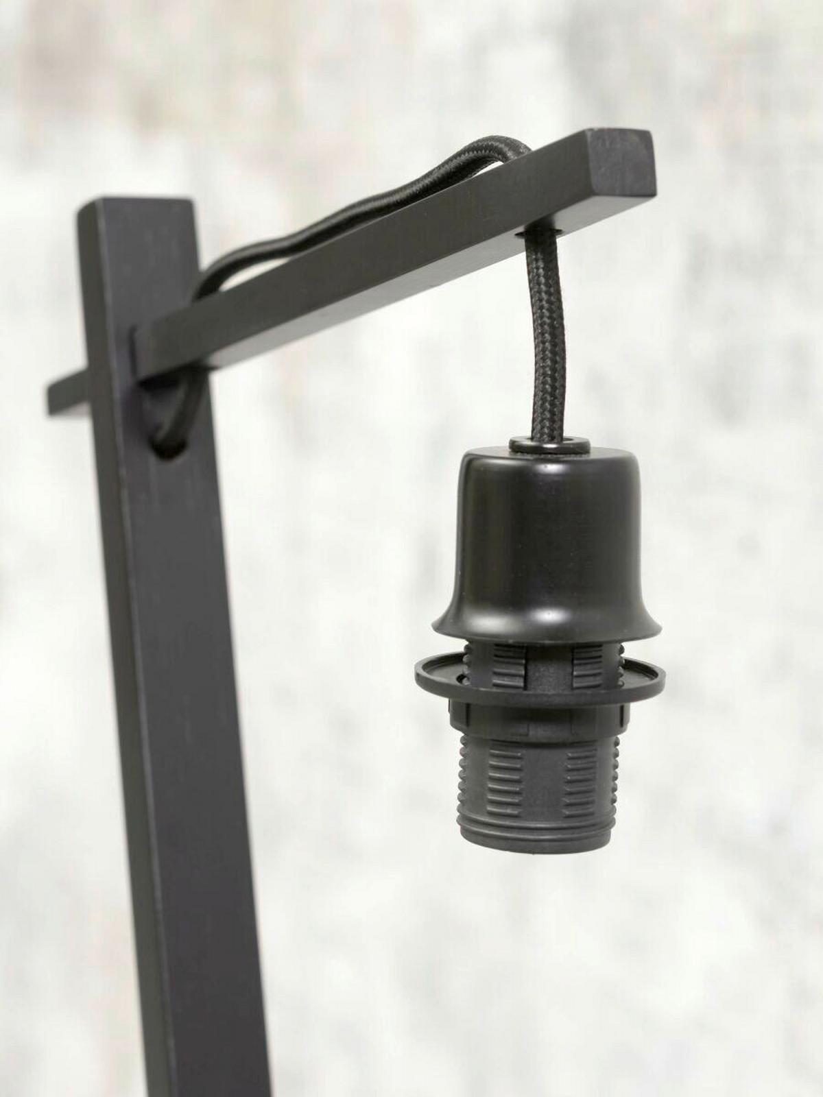 Tischleuchte Java Schwarz B: 18 cm - Trend (18/30/46cm) - Good & Mojo