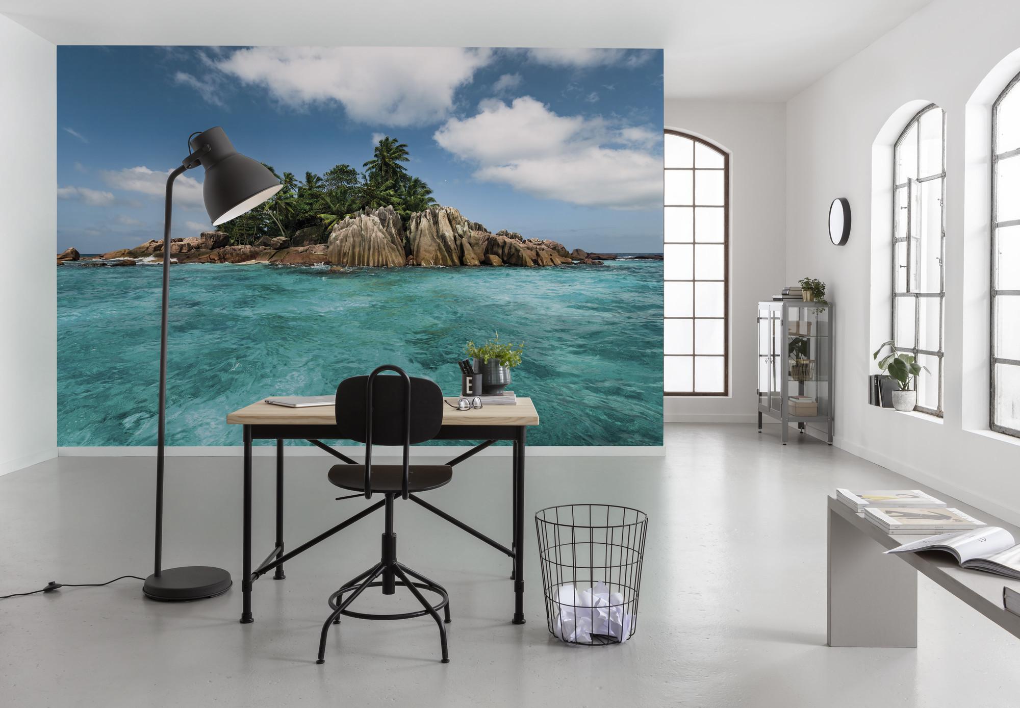 Fototapete Schatzinsel - Multicolor, Trend, Textil (450/280cm)