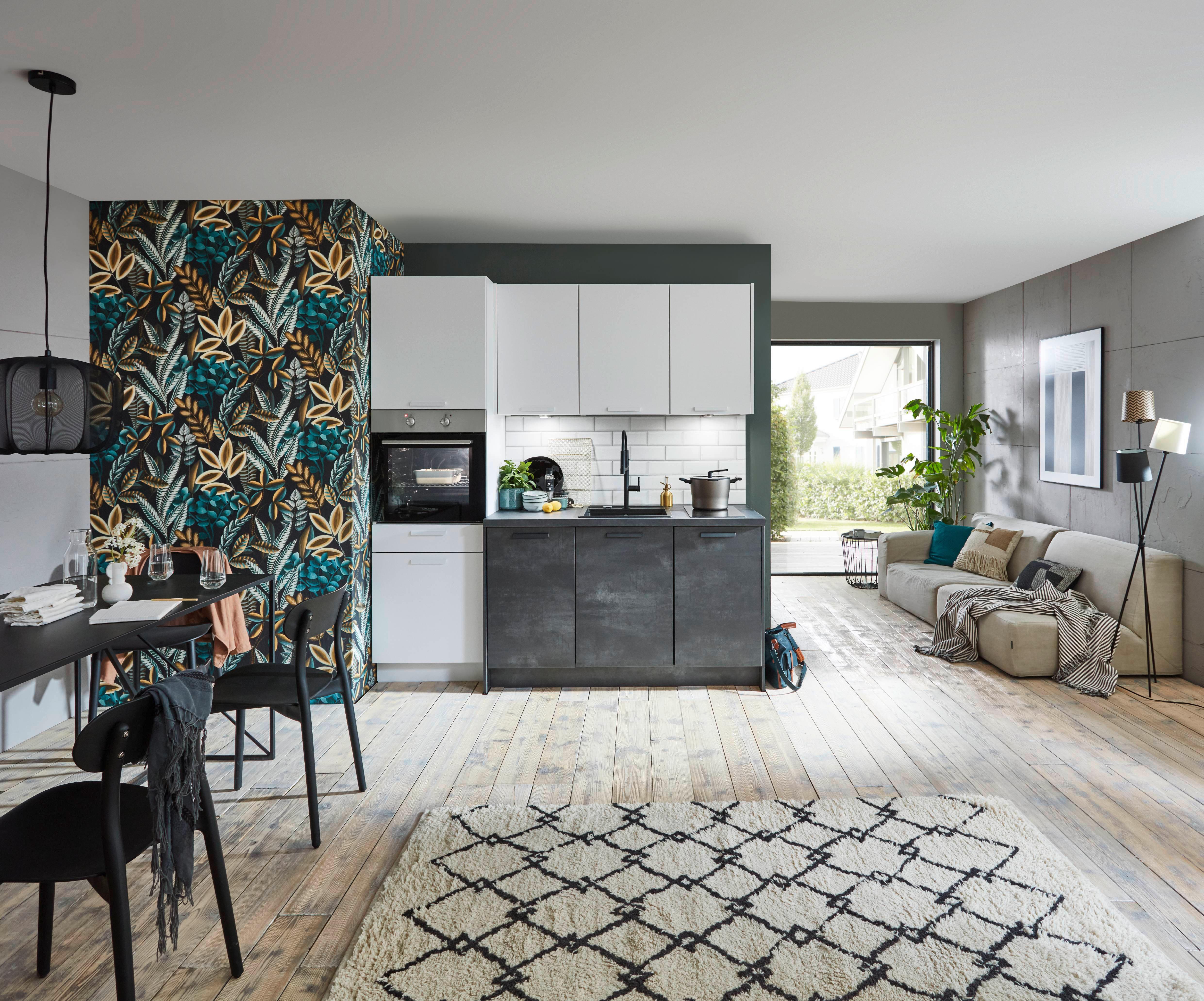 Küchenblock Toronto/las Vegas - LIFESTYLE, Holzwerkstoff (204cm) - Vertico