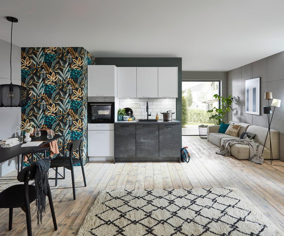 Küchenblock Toronto/las Vegas - LIFESTYLE, Holzwerkstoff (204cm) - Vertico