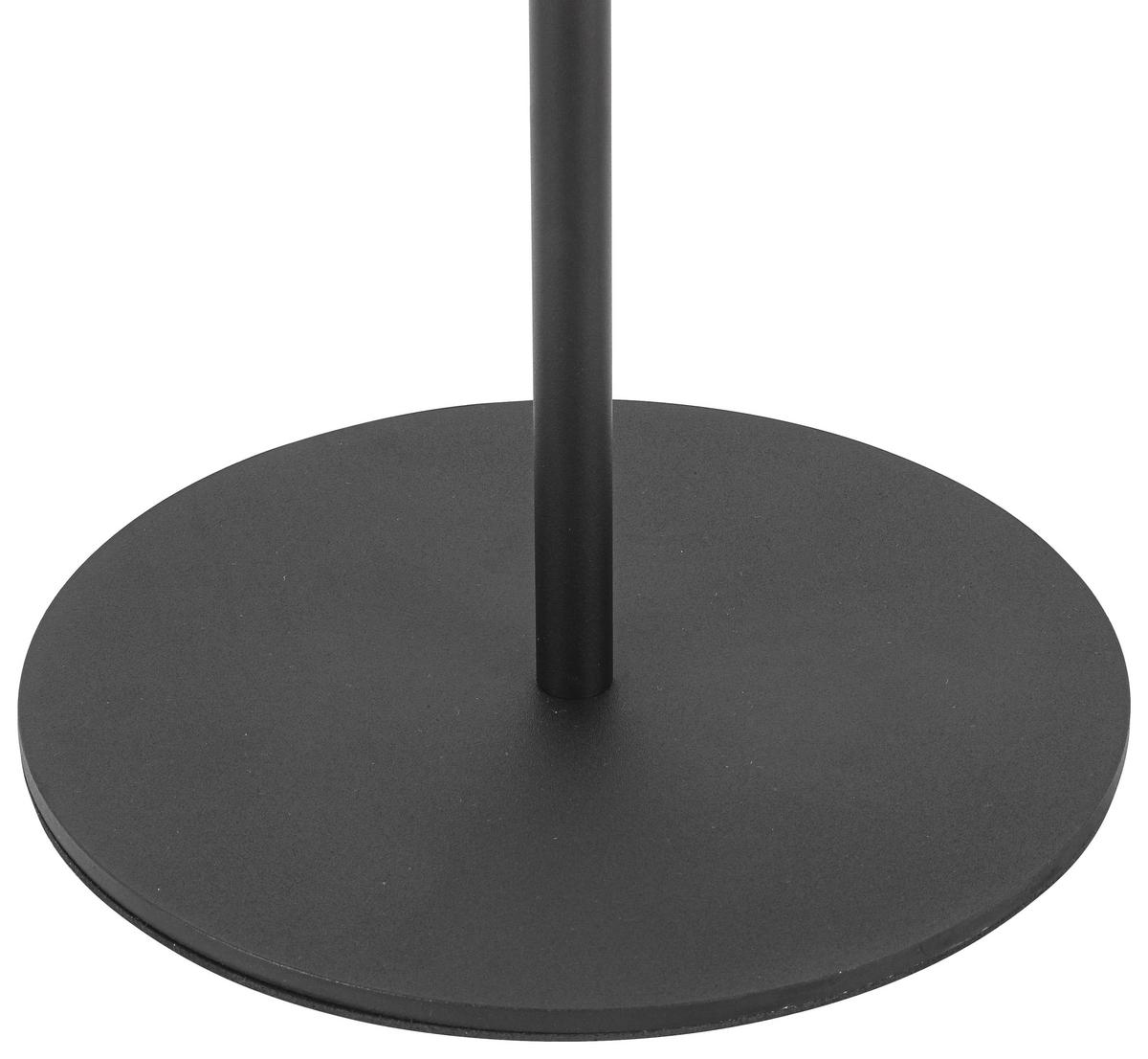 LED-Stehleuchte Loft - Schwarz, MODERN, Kunststoff/Metall (22/130cm) - Luca Bessoni