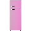 Pkm Kühl-Gefrier-Kombination Gk210-2 Sp Pink - Pink, Trend, Kunststoff/Metall (54/143/54,5cm) - PKM