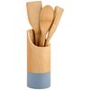 Küchenhelferset 81162 - Hellbraun/Pastellblau, Basics, Holz (9/9/30cm) - Kesper