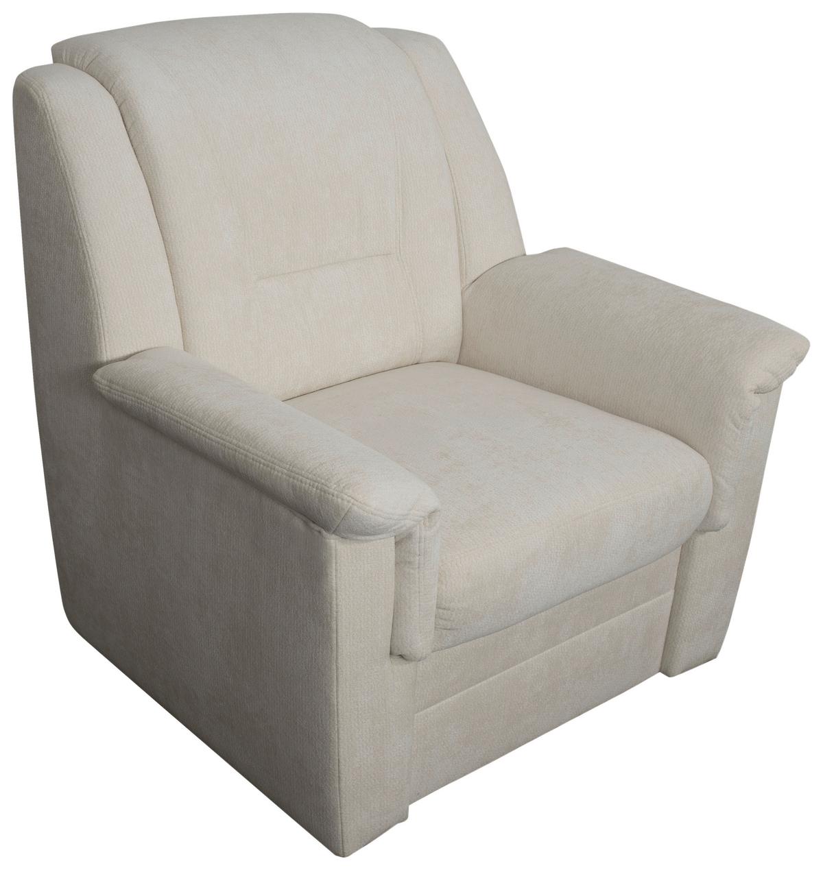 FERNSEHSESSEL Rafael, Creme B: 94 cm - Creme/Schwarz, Trend, Textil (94/95/95cm)
