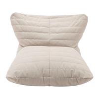 Sedací vak MARTA - béžová, Moderní, textil (81/56/71cm) - Bessagi Home