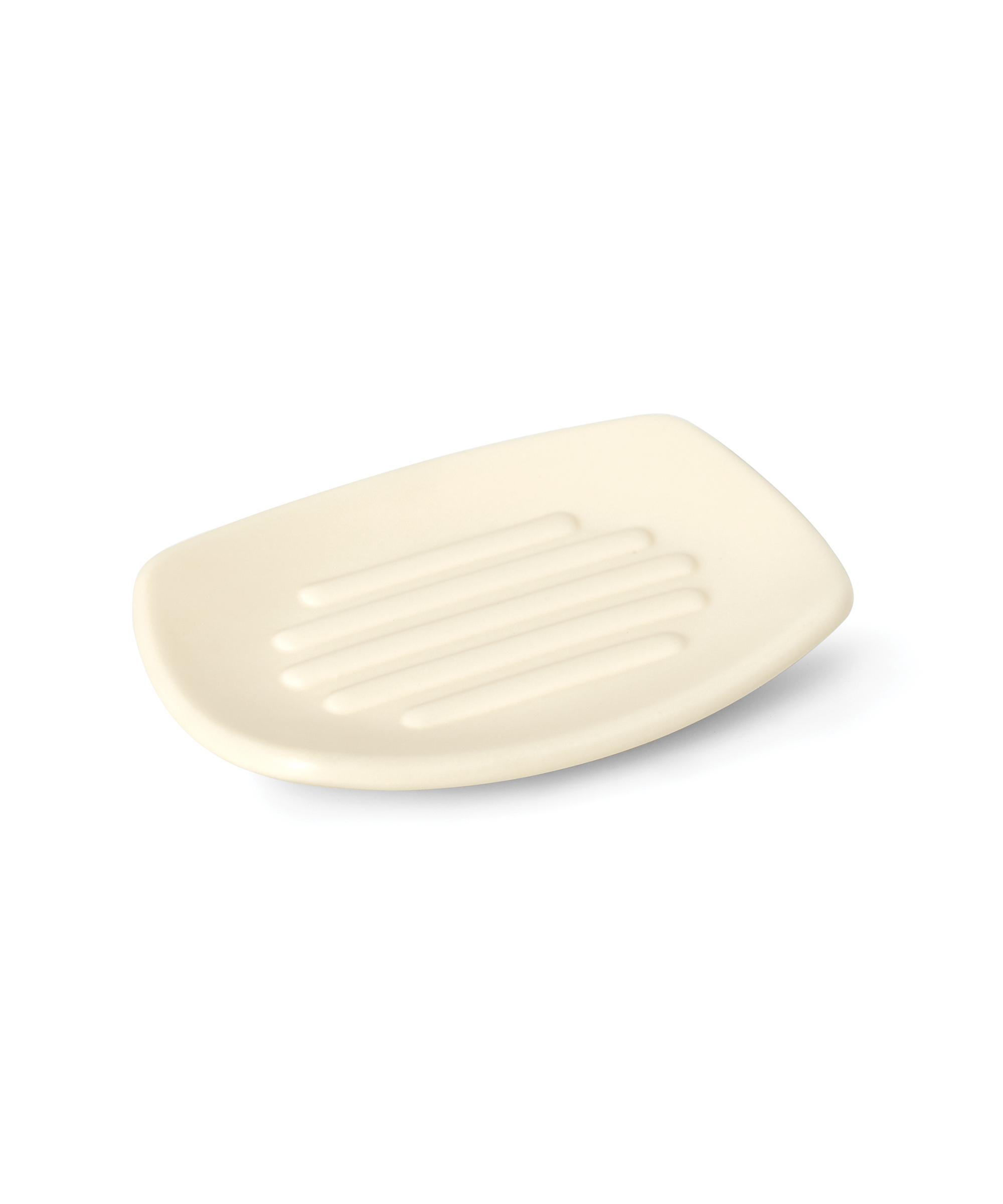 MÝDLENKA MELRINA -EXT- - krémová, Konvenční, keramika (13,5/9,7/1,9cm) - Modern Living